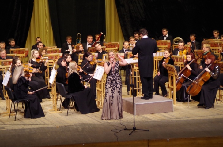 Елена Грачева на концерте Виртуозы Слобожанщины 