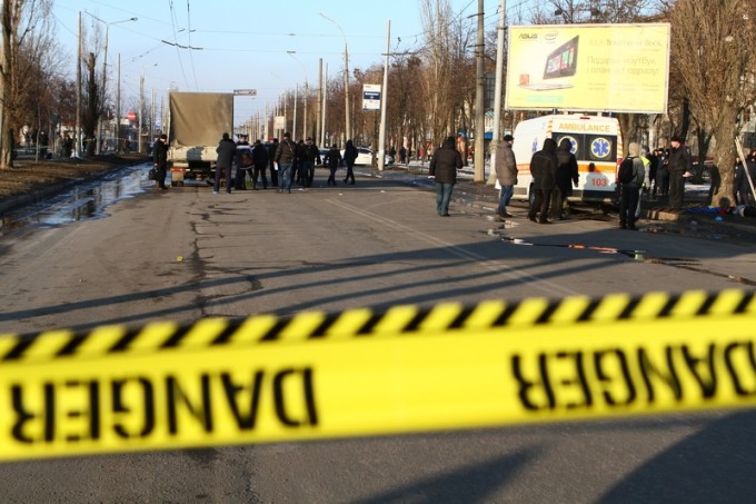 Взрыв в Харькове