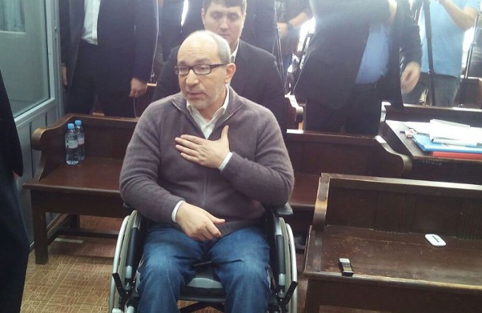 Геннадий Кернес на сегодняшнем заседании суда в Полтаве. Фото: Яна Пругло.