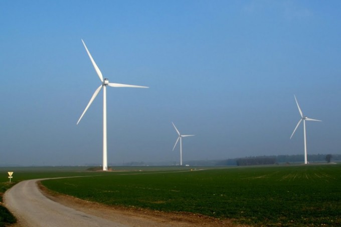 Ветрогенераторы «Vestas» V90 (Франция, Верхняя Нормандия)