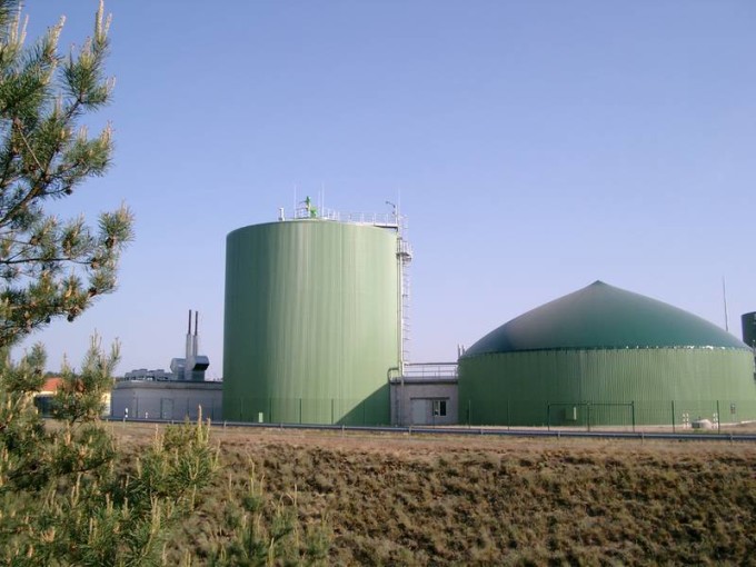Визенау (Германия) установка по производству биогаза. Фото: www.kriegfischer.de