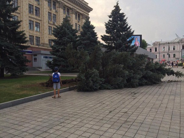 ураган в Харькове