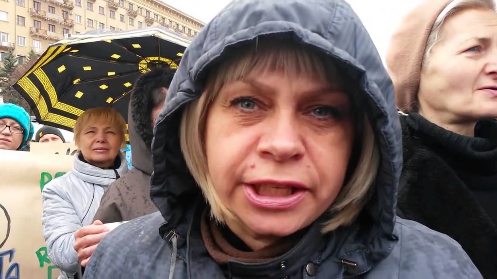 Амнистия: медсестра Вopжeинoвa, избивавшая сторонников Майдана в Харькове, уже на свободе