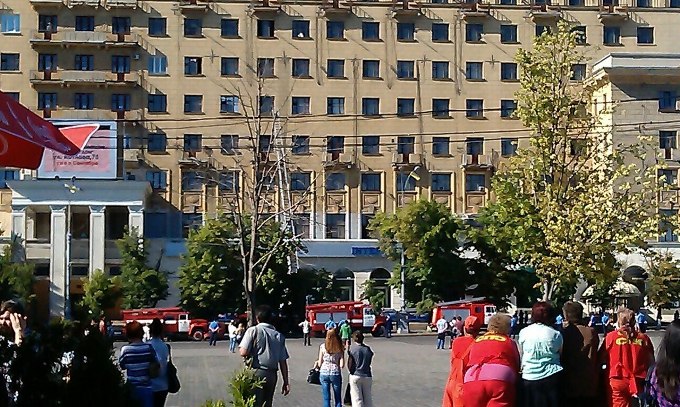 учения_площадьСвободы