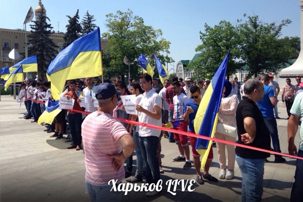 Митинг студенты-иностранцы