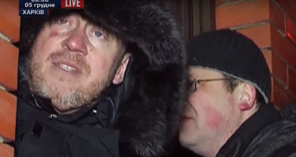 В Харькове ночью депутат пытался драться с правоохранителями (ВИДЕО)