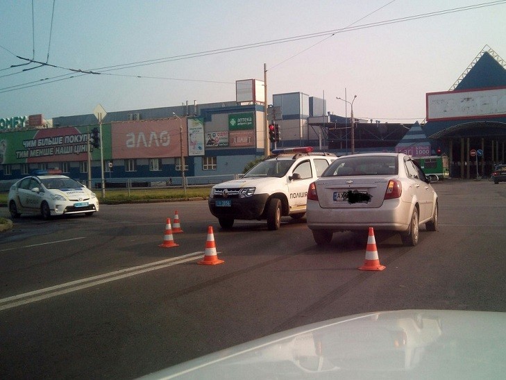 Харьковские копы снова угодили в ДТП