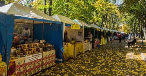 В Харькове будет неделю работать ярмарка меда