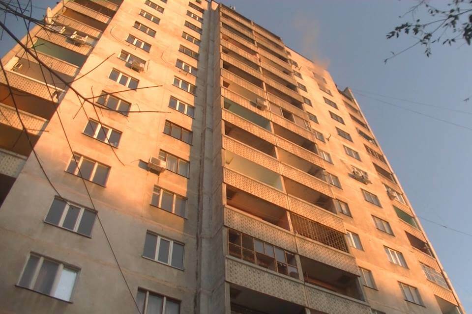 На Плехановской горела гостиница (фото)