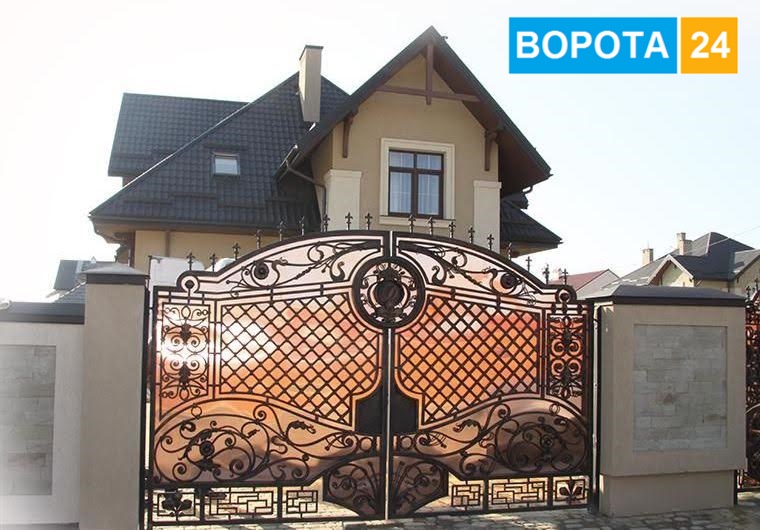 кованые ворота