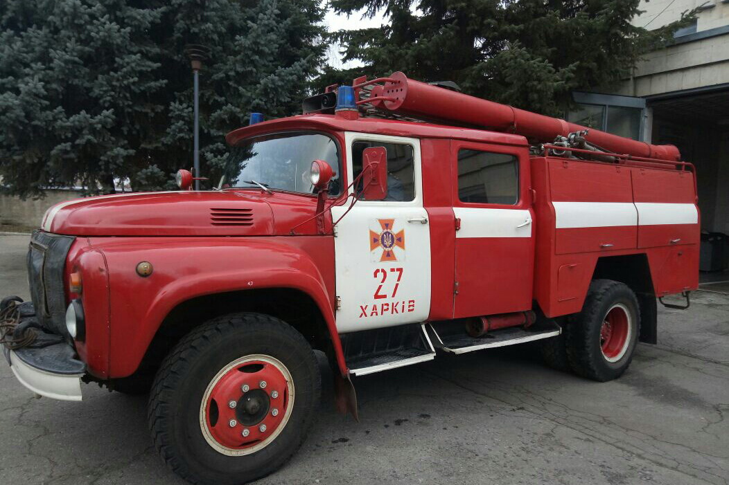 В Харькове ночью сгорел троллейбус