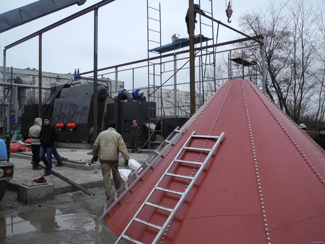 На Харьковщине центральную котельную переводят на альтернативное топливо