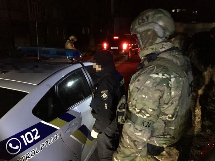 СБУ в Харькове разоблачила на взяточничестве группу патрульных (фото, видео)