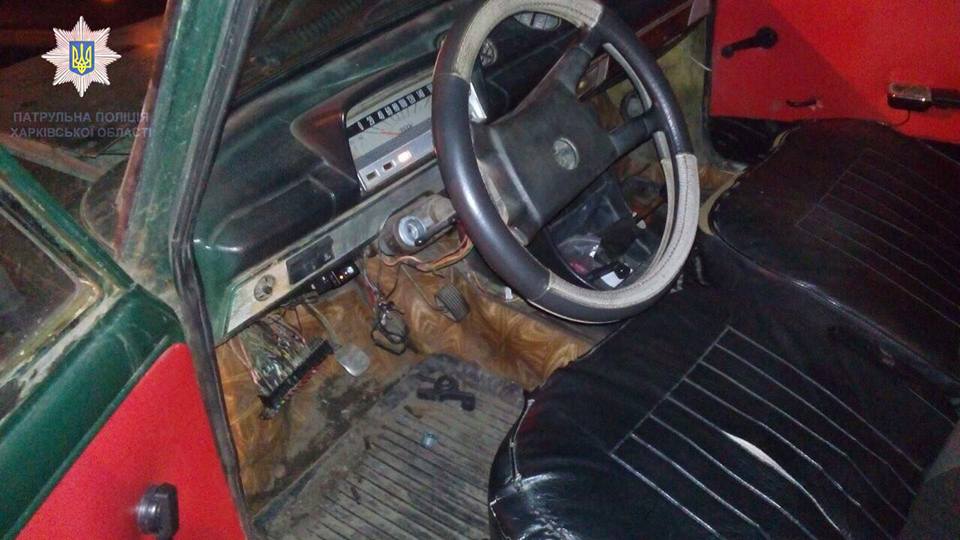 В Харькове мужчина угнал автомобиль и попался полиции совершив ДТП