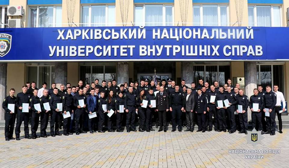К харьковским патрульных присоединилось 46 новобранцев