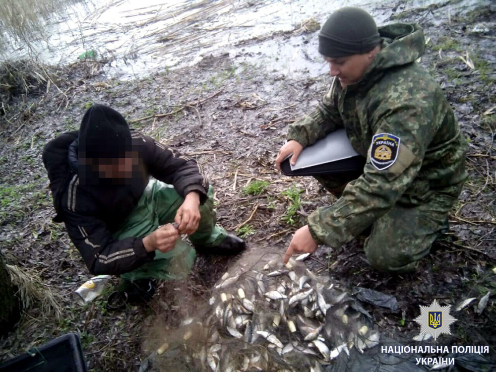 В Харьковской области браконьер наловил рыбы на 141 тысячу гривен