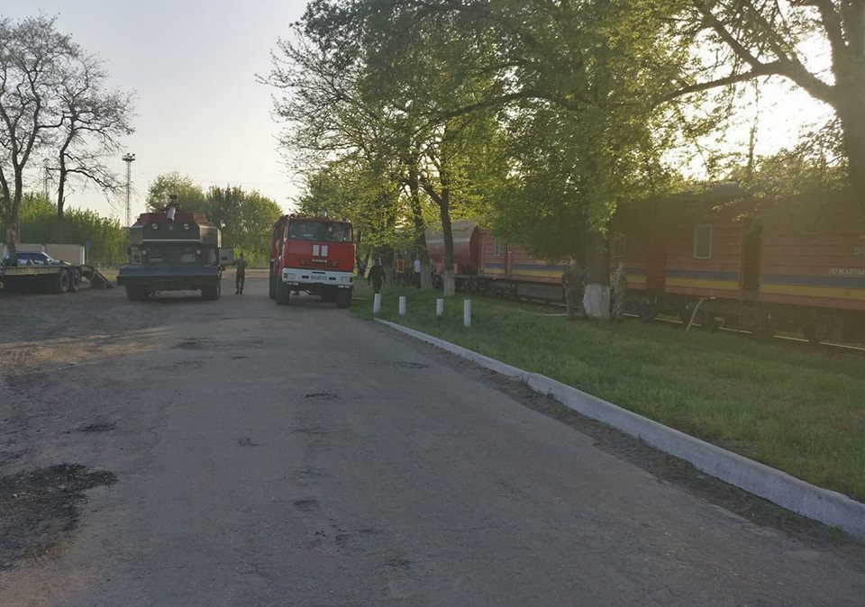 Пожар на складах боеприпасов в Балаклее расследуется как небрежное отношение к военной службе