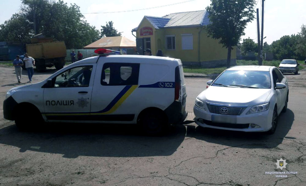 Под Харьковом девушка решила устроить гонки с полицией
