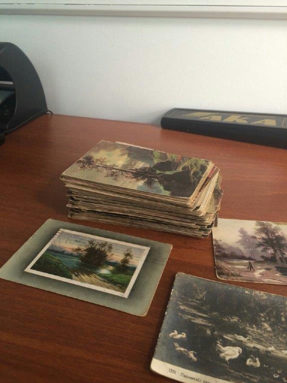 Пограничники на Харьковщине обнаружили старинные фотографии и открытки (фото)