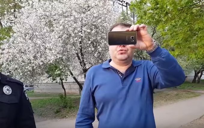 В Харькове блогер сделал замечание автохаму: за рулем оказался пьяный врач (видео)