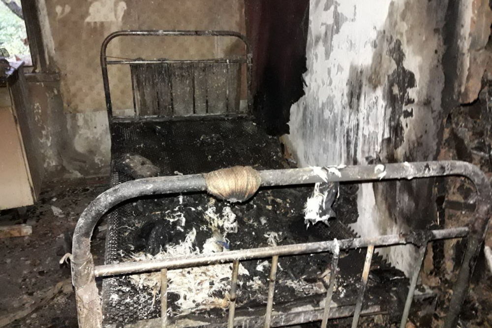 В Харьковской области в результате пожара погиб пенсионер (фото)