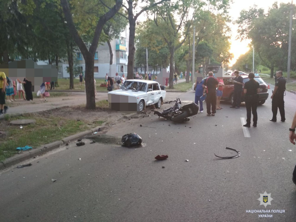 В Харькове в результате ДТП погибли два мотоциклиста (фото)