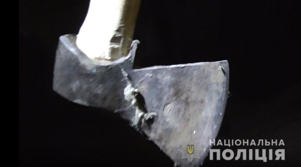 Под Харьковом задержали мужчину, который топором проломил голову знакомому