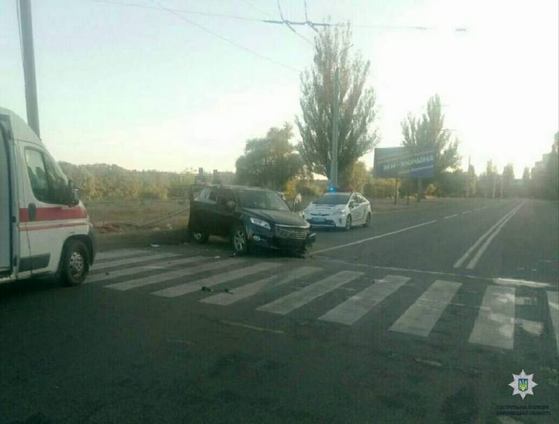 В ДТП на Салтовке пострадали два человека