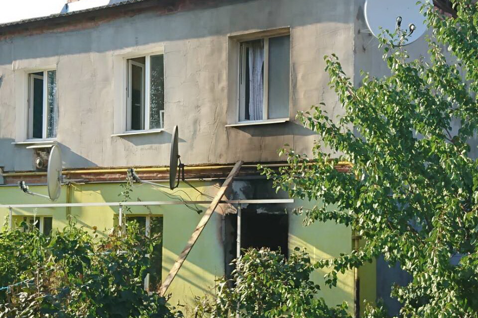 Под Харьковом на пожаре в доме барачного типа нашли тело мужчины