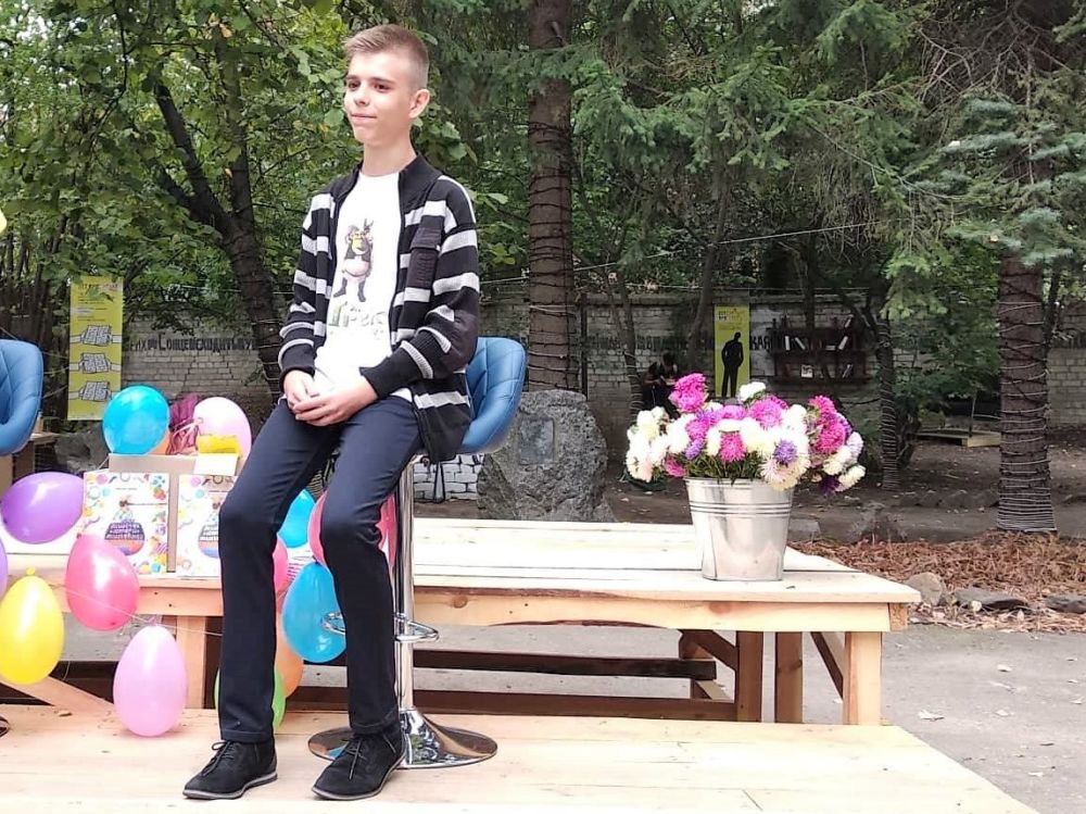 Самый молодой писатель Харькова презентовал свою книгу
