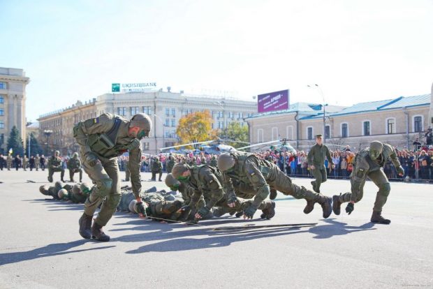 В Харькове отметили День защитника Украины