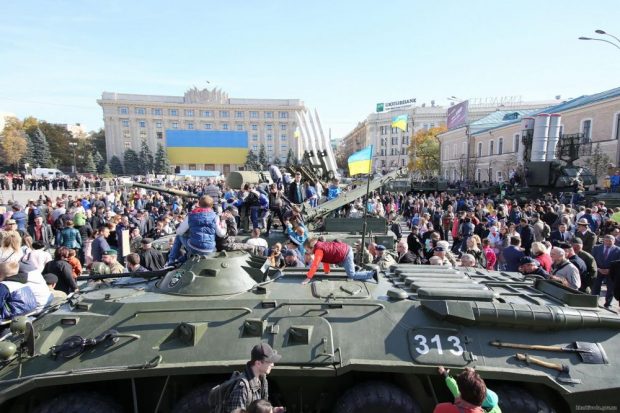 В Харькове отметили День защитника Украины