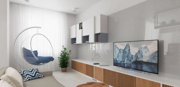 Подвесное кресло в интерьере квартиры | Строительство и дизайн | Дзен