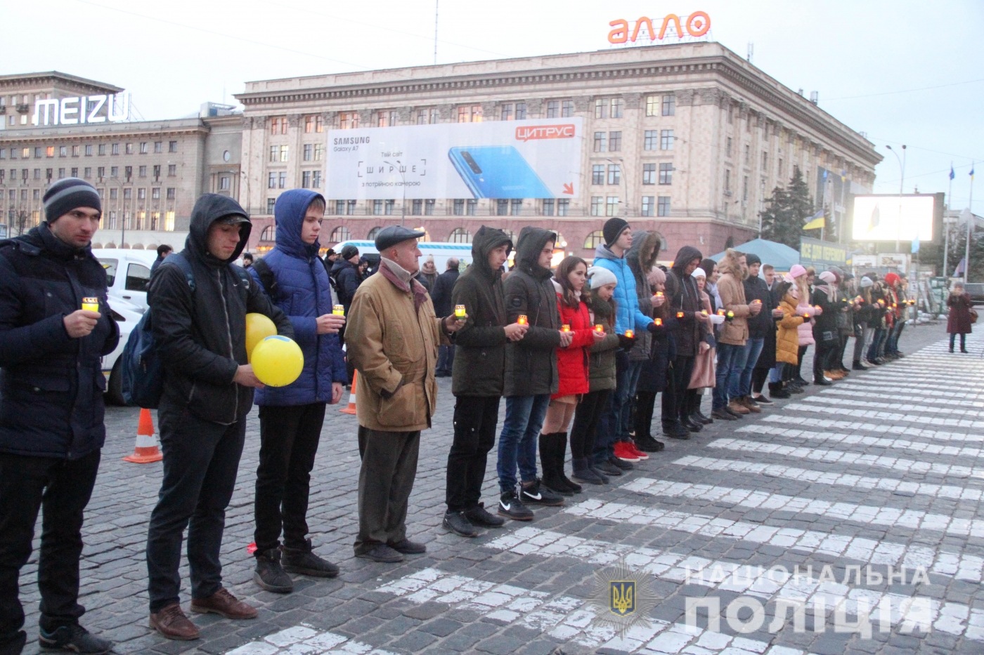 В Харькове почтили память людей, погибших в ДТП (фото)