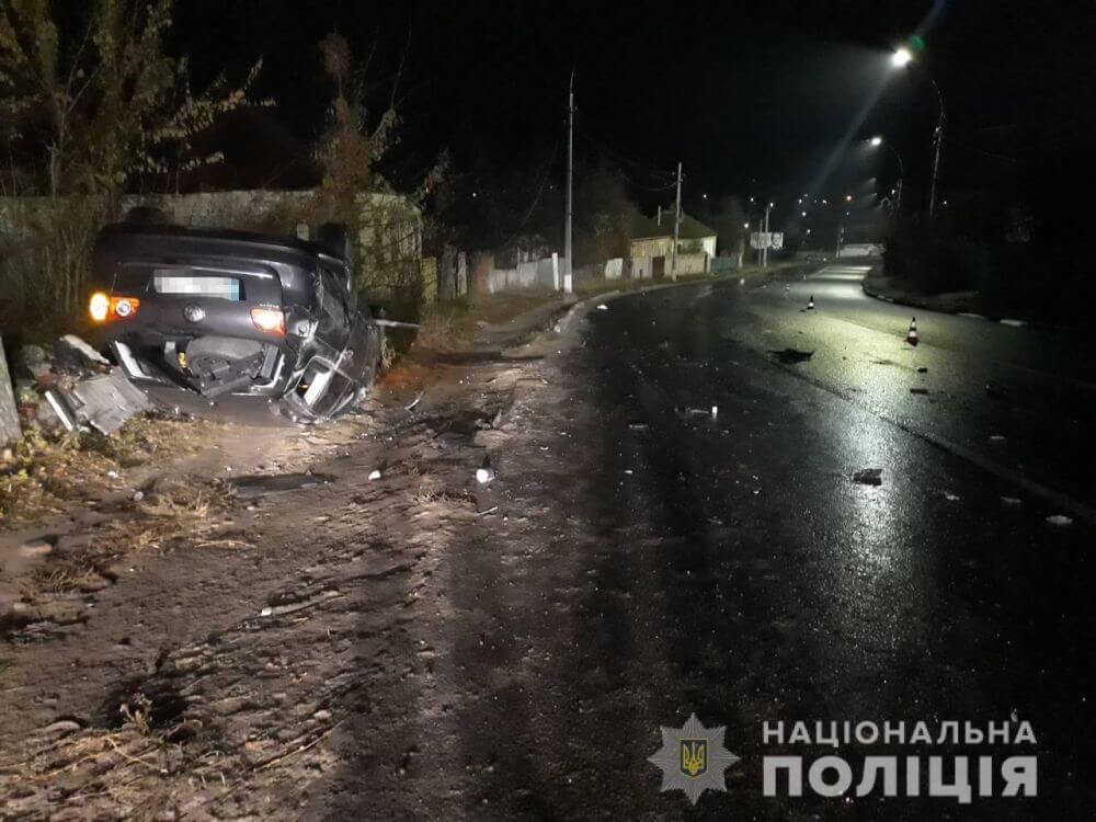 Несовершеннолетний, который под Харьковом въехал в столб, был за рулем пьяным