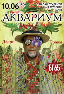Аквариум, юбилейный тур - БГ65 Харьков