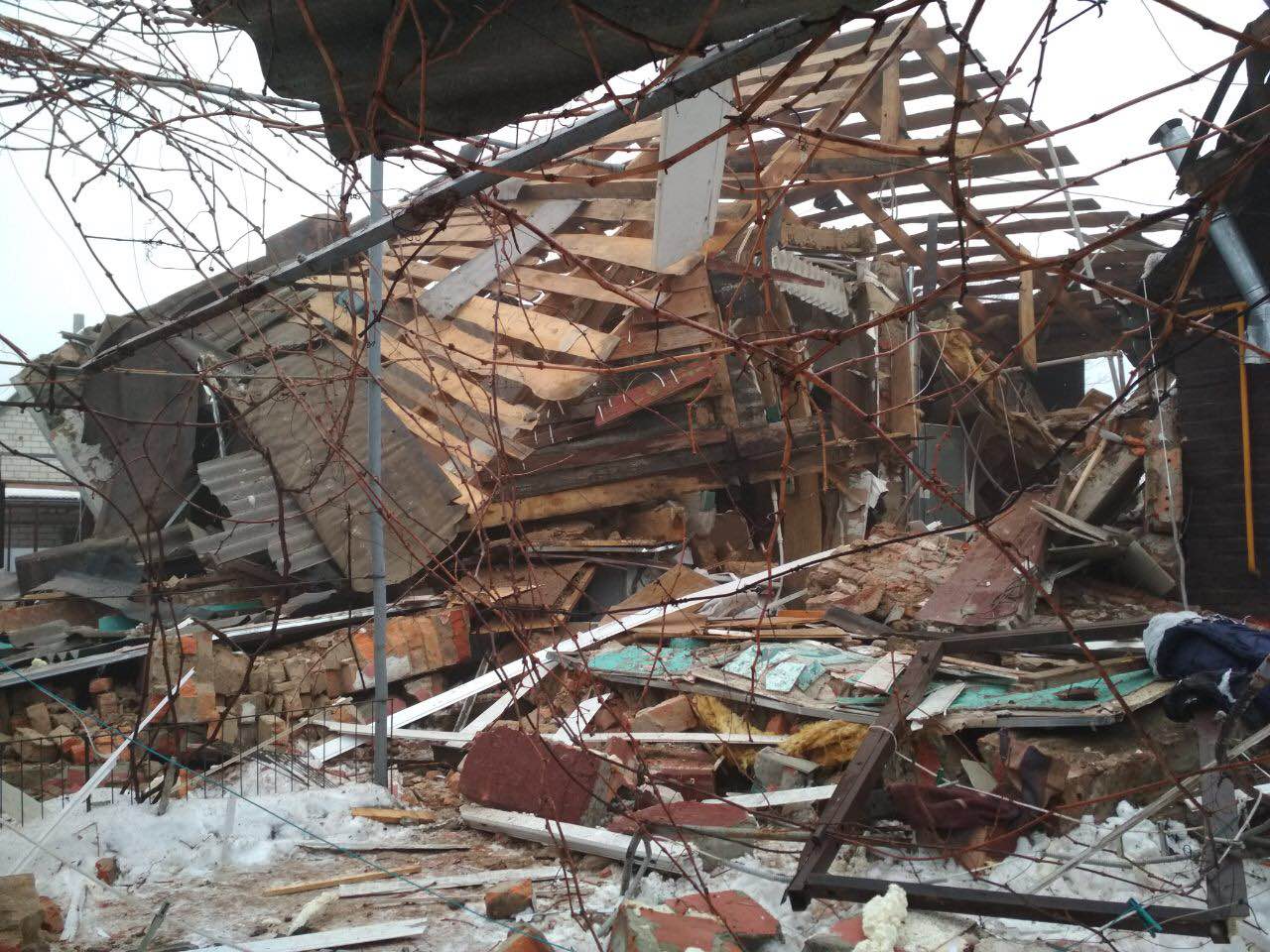 Под Харьковом в результате взрыва бытового газа пострадали люди