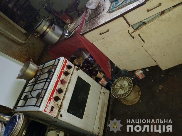 В Харькове молодая мать едва не сожгла квартиру с малолетним сыном