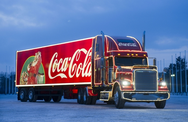 В Харьков приедет новогодний грузовик Coca-Cola (видео)
