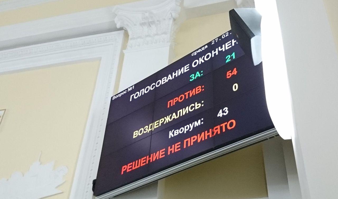 Харьковский городской совет не отменил решения исполкома о повышении тарифов на проезд