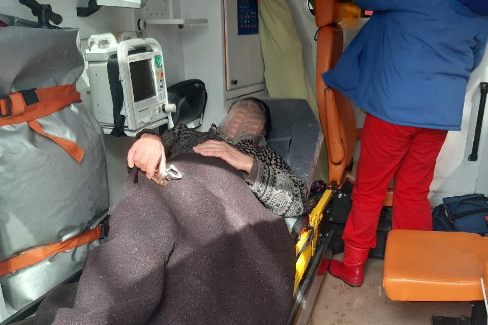 Под Харьковом три человека провалились под лед