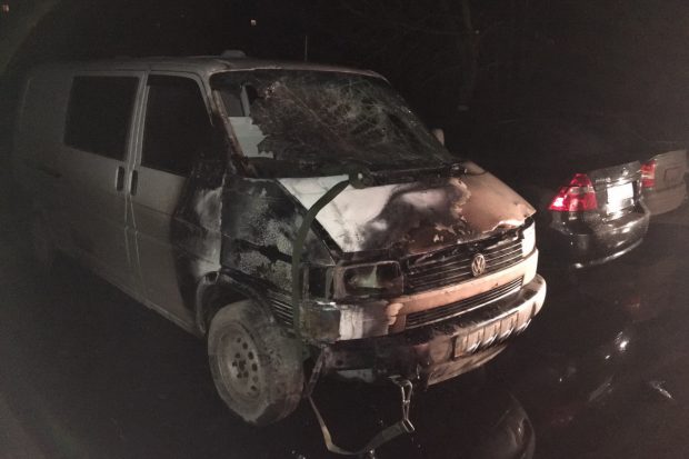В Харькове за ночь сгорело семь автомобилей