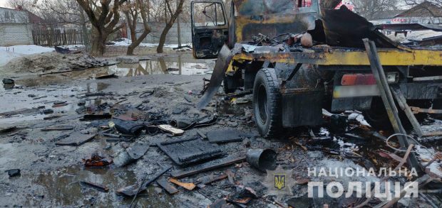 В результате взрыва в автомобиле «Харьковводоканала» погиб коммунальщик