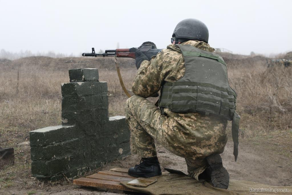 На Харьковщине прошли занятия с бойцами территориальной обороны
