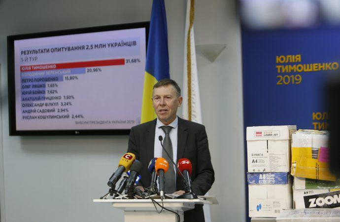 Соболев: результаты опроса показывают лидерство Тимошенко