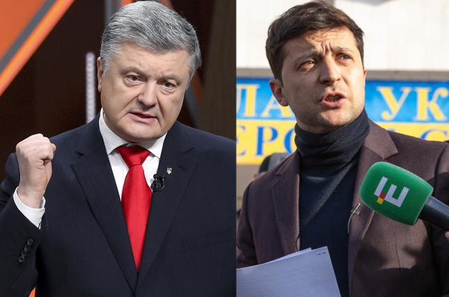Дебаты_челендж: Зеленского и Порошенко призывают к публичной дискуссии