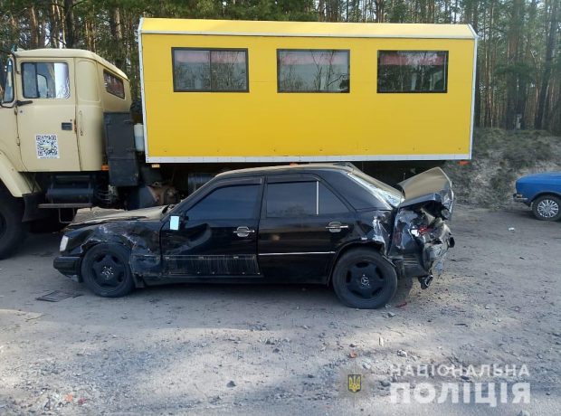В результате автокатастрофы в Харьковской области пострадал один человек