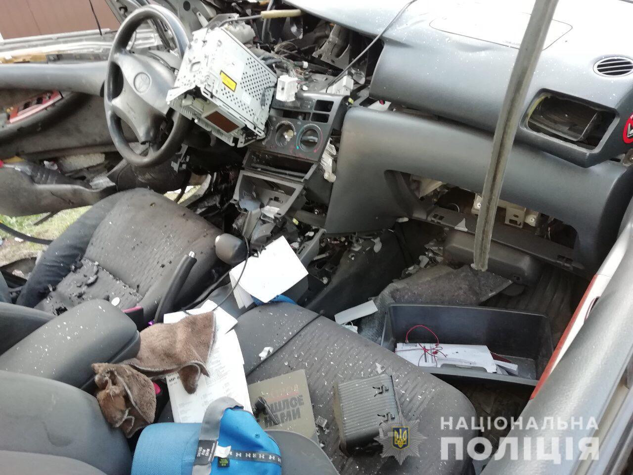 Взрыв гранаты в автомобиле: подозреваемый говорит, что хотел пошутить