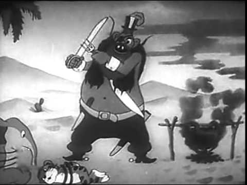 Кадр из мультфильма "Бармалей" (1940 год)