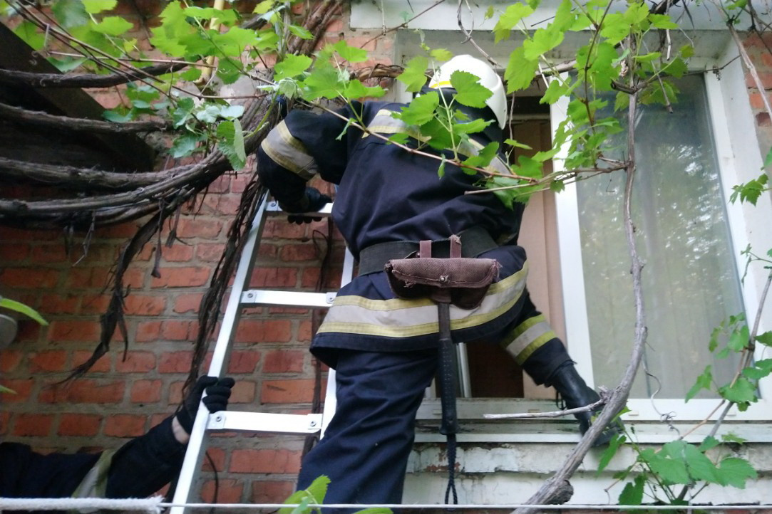 Под Харьковом спасатели спасли мужчину и предотвратили взрыв газа в жилом доме